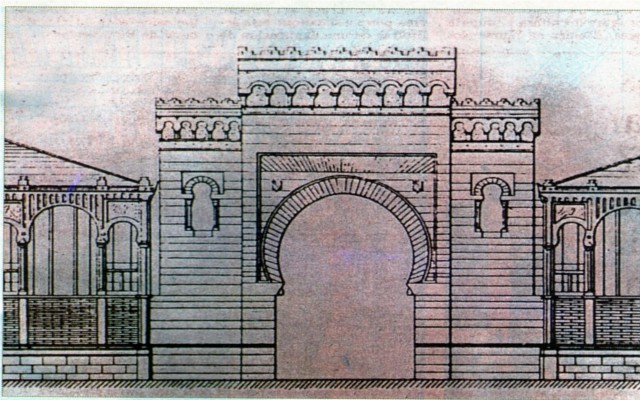 Litografías de las Atarazanas de Málaga en 1839